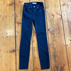 Madewell 9" High Rise Skinny Jeans Size 23 Lunar